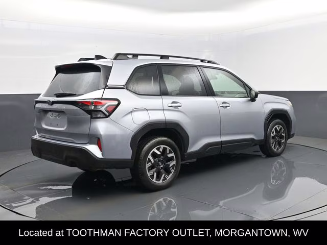 2025 Ice Silver Metallic Subaru Forester Premium AWD SUV
