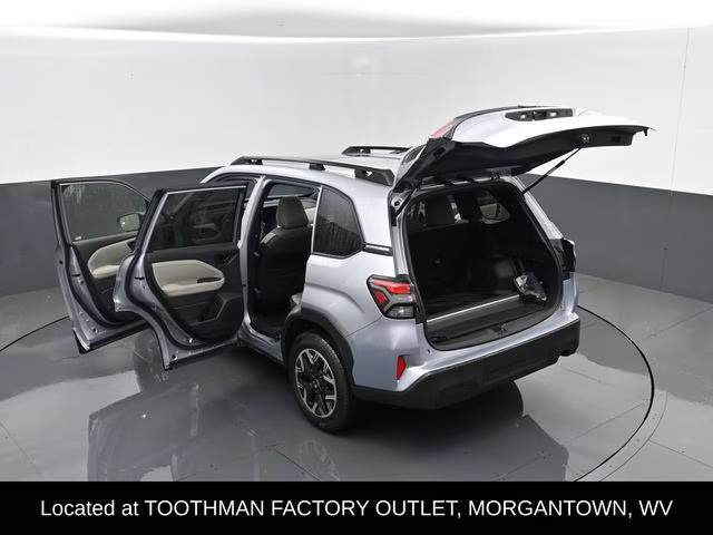 2025 Ice Silver Metallic Subaru Forester Premium AWD SUV