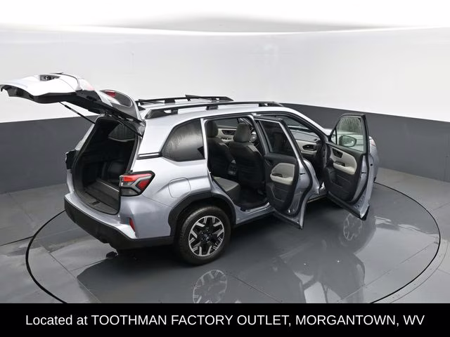 2025 Ice Silver Metallic Subaru Forester Premium AWD SUV