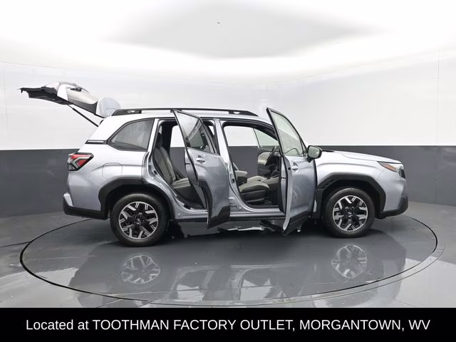 2025 Ice Silver Metallic Subaru Forester Premium AWD SUV