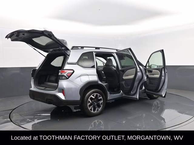 2025 Ice Silver Metallic Subaru Forester Premium AWD SUV