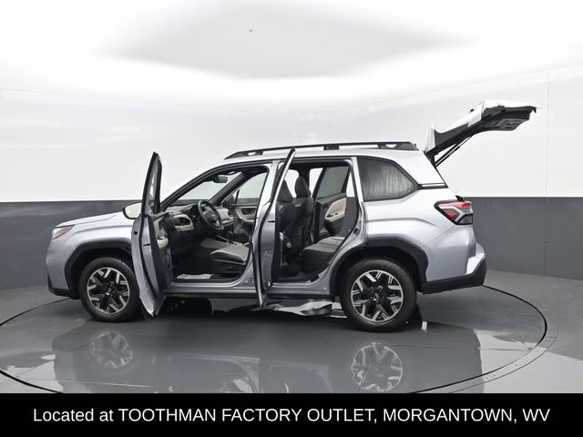 2025 Ice Silver Metallic Subaru Forester Premium AWD SUV