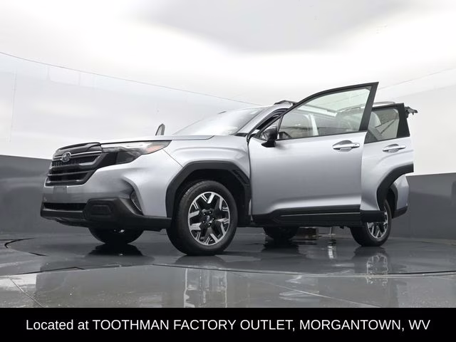 2025 Ice Silver Metallic Subaru Forester Premium AWD SUV