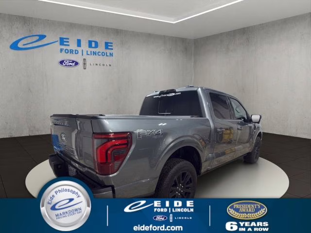 2025 Carbonized Gray Metallic Ford F-150 Platinum 4X4 Truck