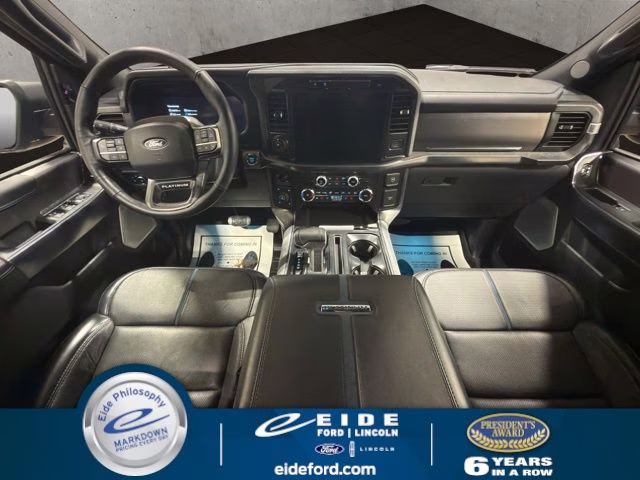 2025 Carbonized Gray Metallic Ford F-150 Platinum 4X4 Truck