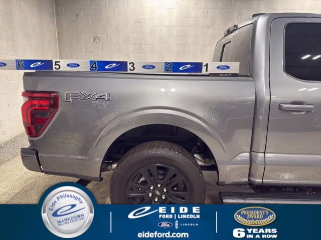 2025 Carbonized Gray Metallic Ford F-150 Platinum 4X4 Truck