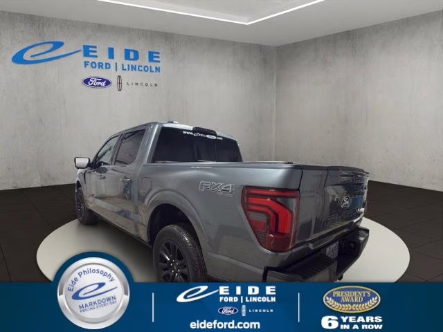 2025 Carbonized Gray Metallic Ford F-150 Platinum 4X4 Truck