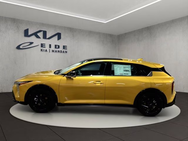2026 Sparkling Yellow Kia K4 GT-Line Turbo FWD Hatchback