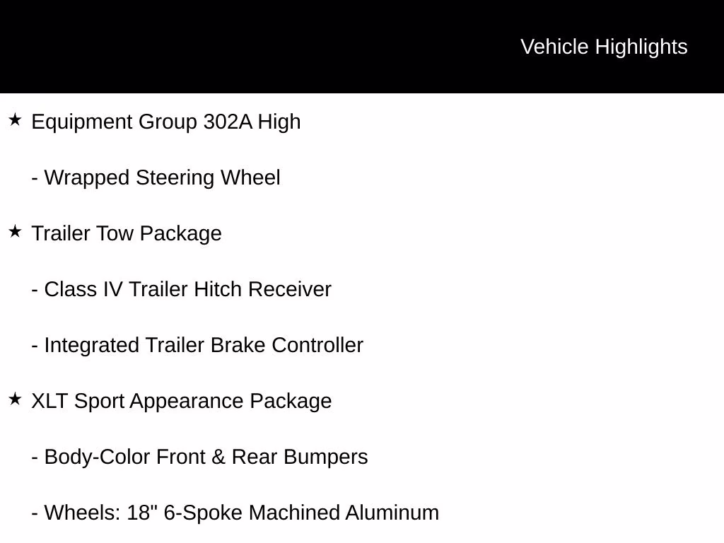 2023 Agate Black Metallic Ford F-150 XLT RWD Truck