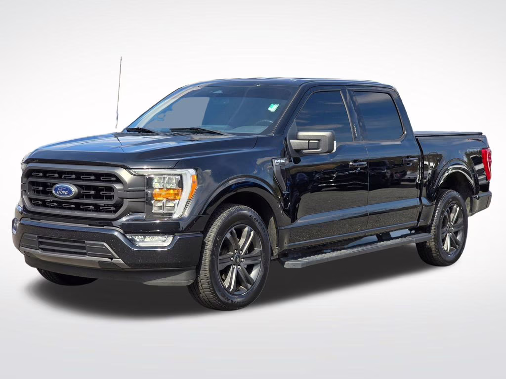 2023 Agate Black Metallic Ford F-150 XLT RWD Truck