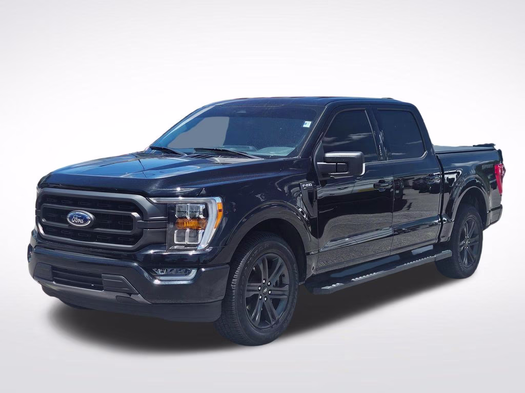 2023 Agate Black Metallic Ford F-150 XLT RWD Truck