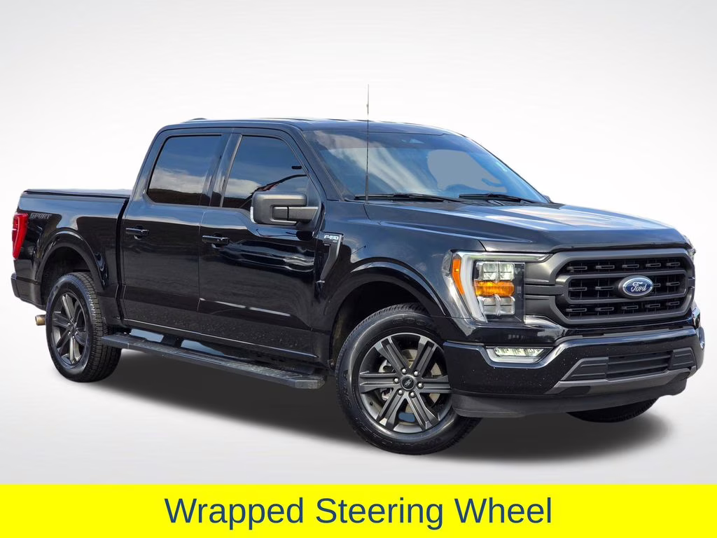 2023 Agate Black Metallic Ford F-150 XLT RWD Truck