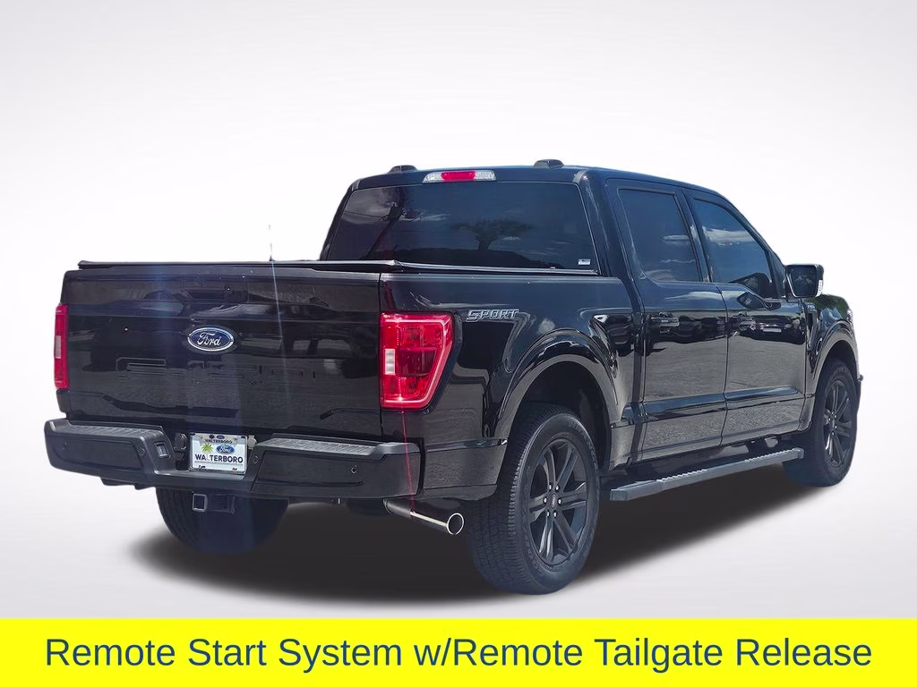 2023 Agate Black Metallic Ford F-150 XLT RWD Truck