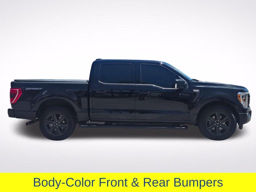 2023 Agate Black Metallic Ford F-150 XLT RWD Truck