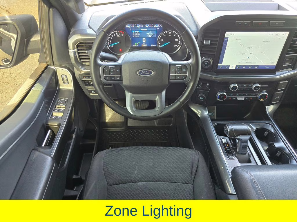 2023 Agate Black Metallic Ford F-150 XLT RWD Truck