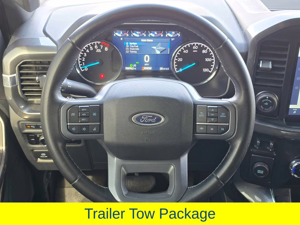 2023 Agate Black Metallic Ford F-150 XLT RWD Truck