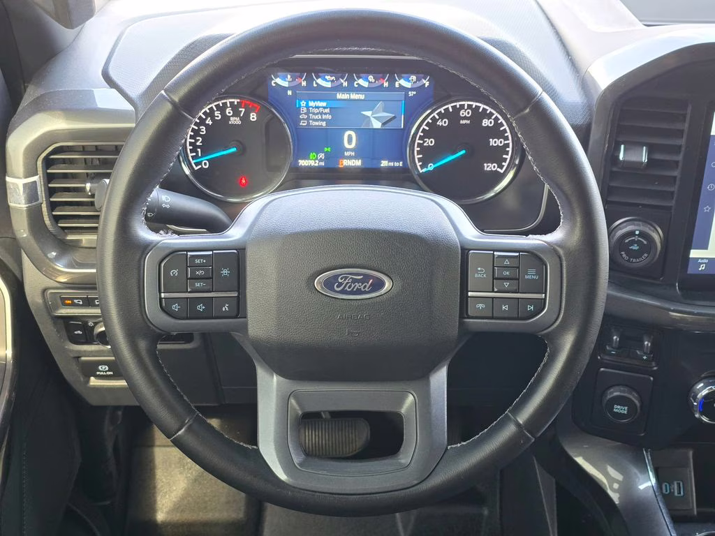 2023 Agate Black Metallic Ford F-150 XLT RWD Truck