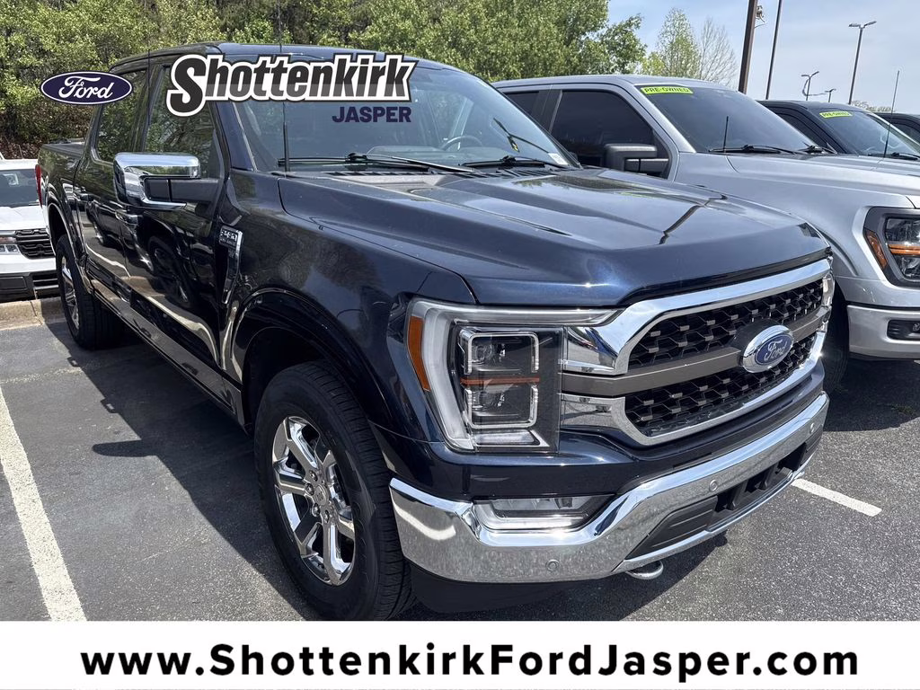 2023 Antimatter Blue Metallic Ford F-150 King Ranch 4X4 Truck