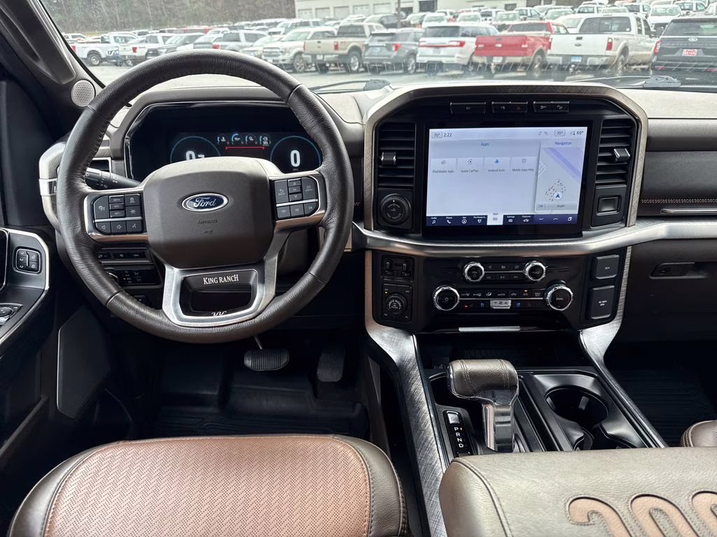 2023 Antimatter Blue Metallic Ford F-150 King Ranch 4X4 Truck