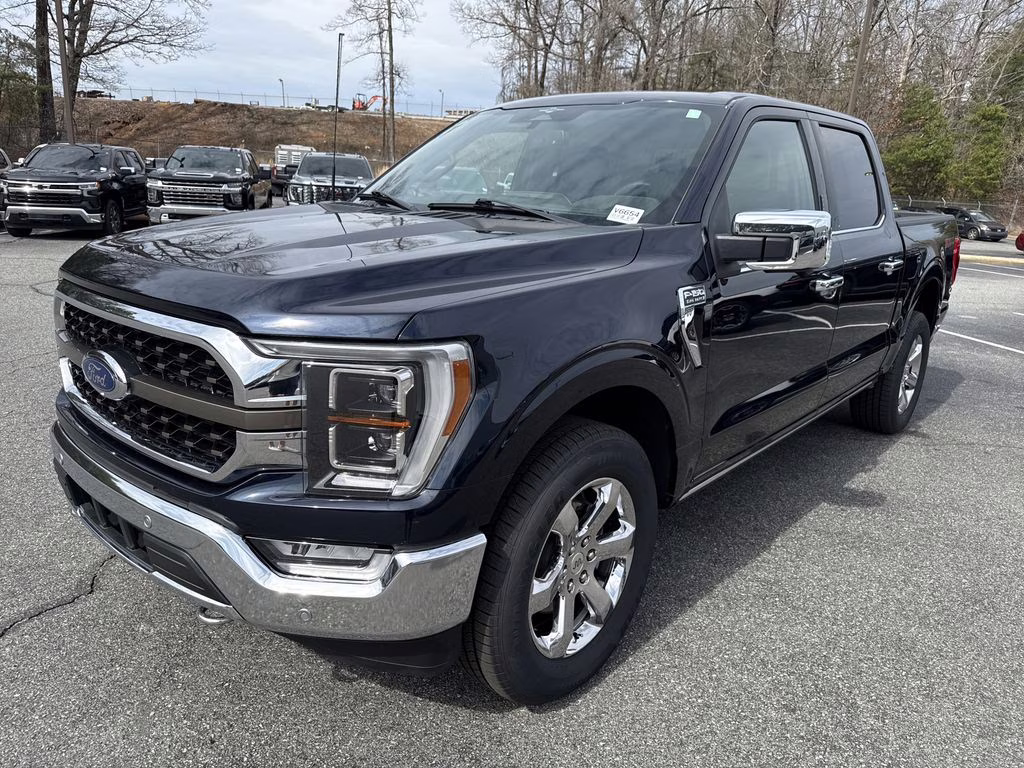 2023 Antimatter Blue Metallic Ford F-150 King Ranch 4X4 Truck