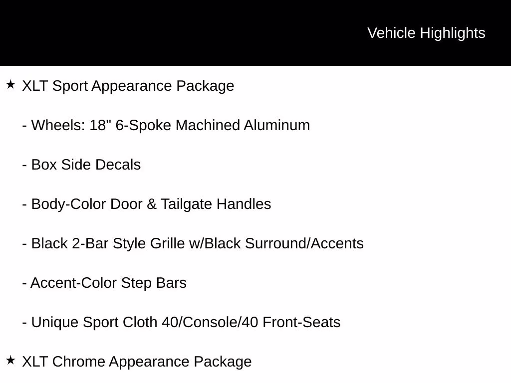 2023 Agate Black Metallic Ford F-150 XLT RWD Truck