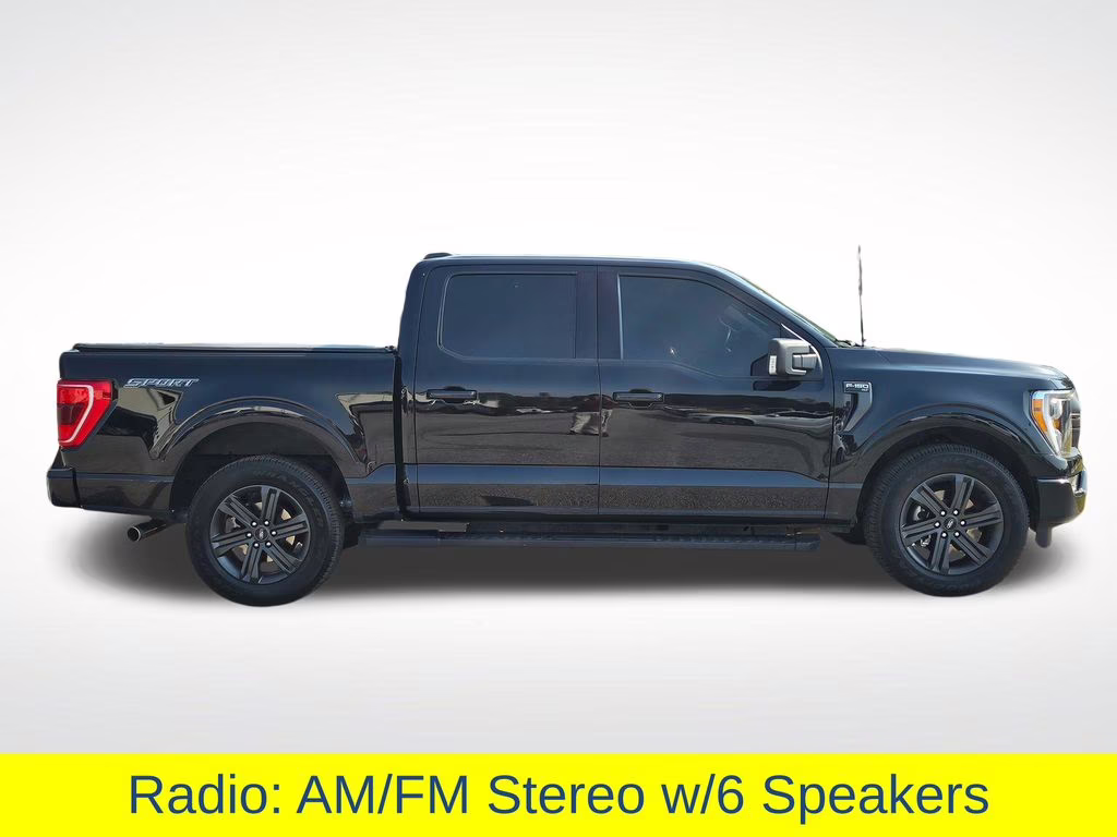 2023 Agate Black Metallic Ford F-150 XLT RWD Truck