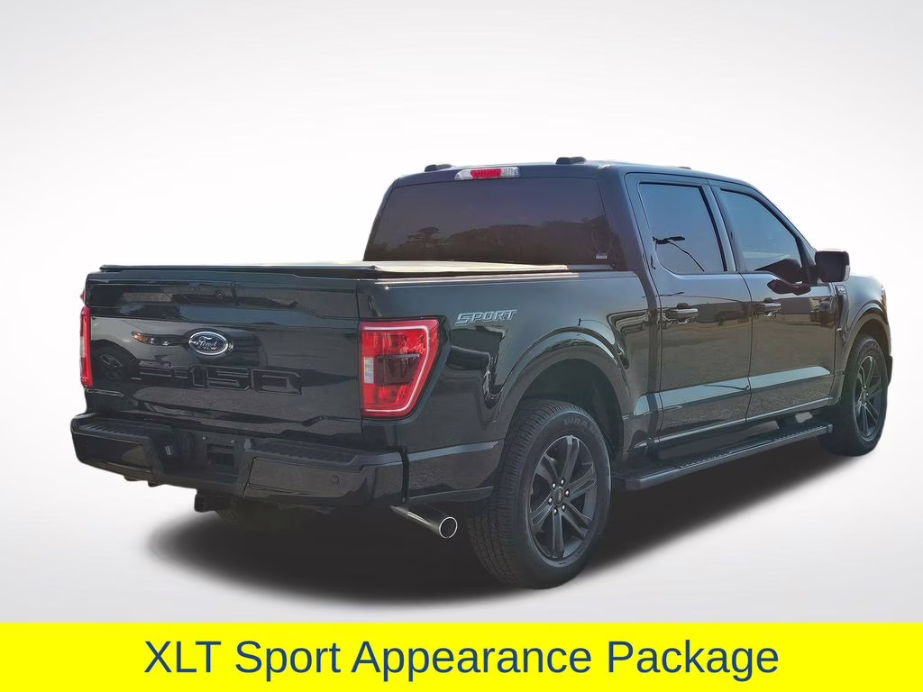 2023 Agate Black Metallic Ford F-150 XLT RWD Truck