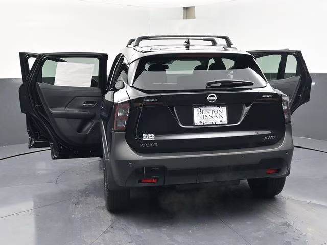 2026 Super Black Nissan Kicks SV AWD SUV