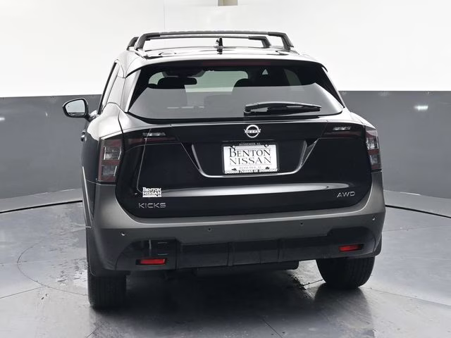2026 Super Black Nissan Kicks SV AWD SUV