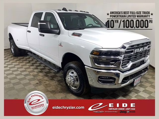 2026 Bright White Clearcoat Ram 3500 Tradesman 4X4 Truck