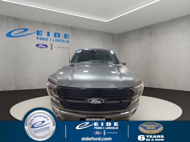 2025 Carbonized Gray Metallic Ford F-150 Platinum 4X4 Truck