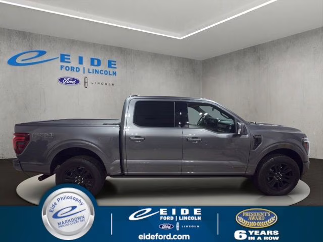 2025 Carbonized Gray Metallic Ford F-150 Platinum 4X4 Truck