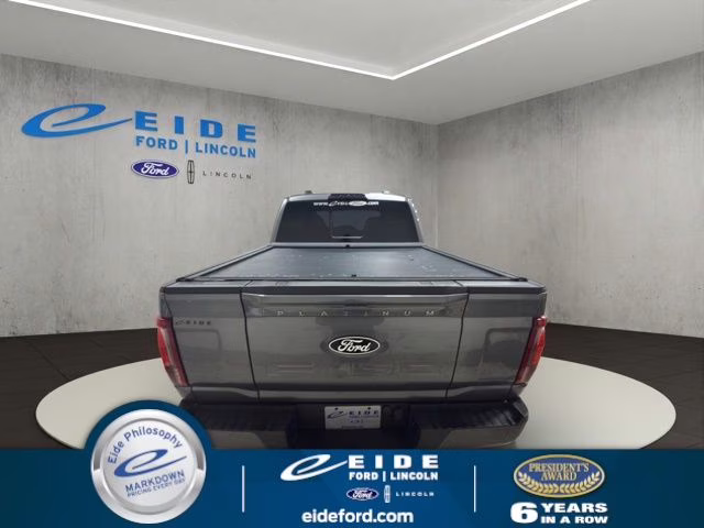 2025 Carbonized Gray Metallic Ford F-150 Platinum 4X4 Truck