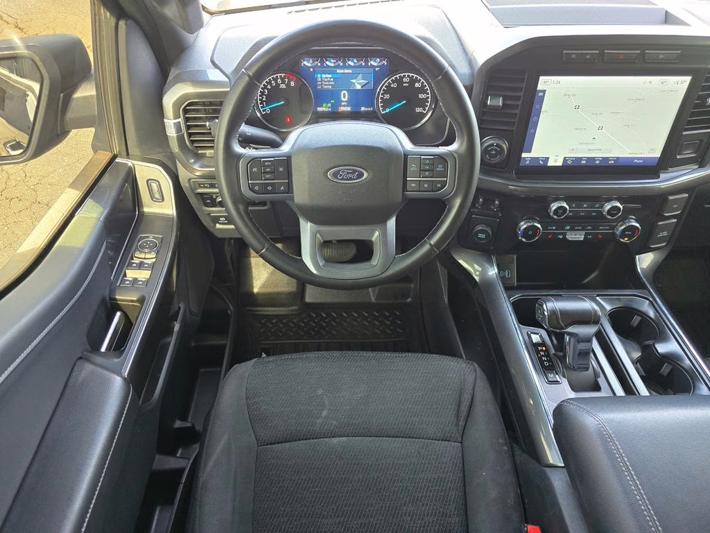 2023 Agate Black Metallic Ford F-150 XLT RWD Truck