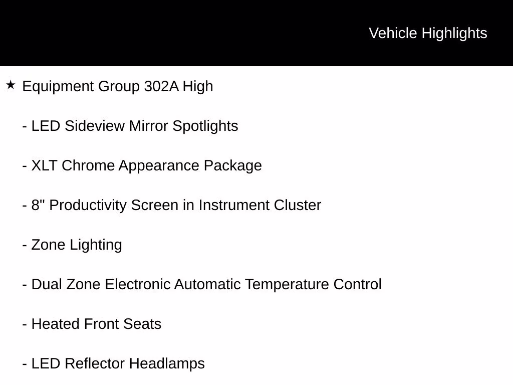 2023 Agate Black Metallic Ford F-150 XLT RWD Truck