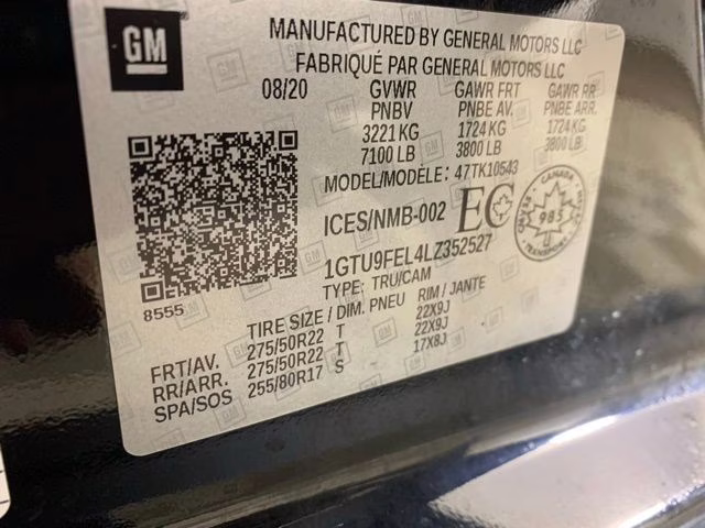 2020 Onyx Black GMC Sierra 1500 Denali 4X4 Truck