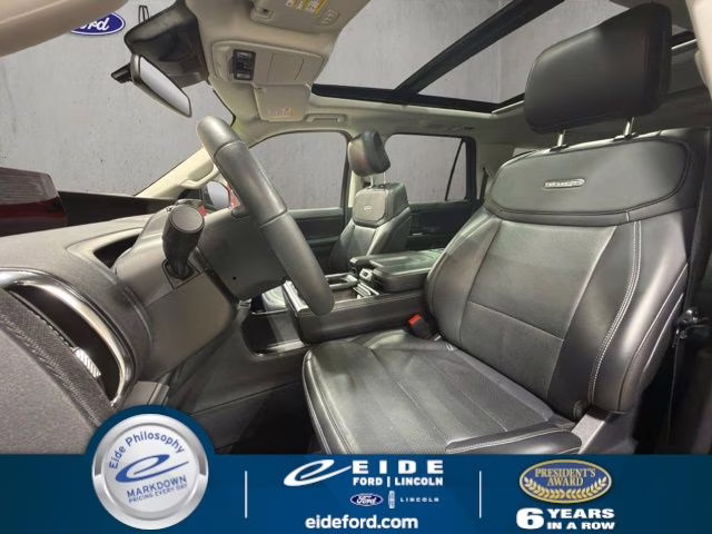 2025 Agate Black Metallic Ford Expedition Max Platinum 4X4 SUV