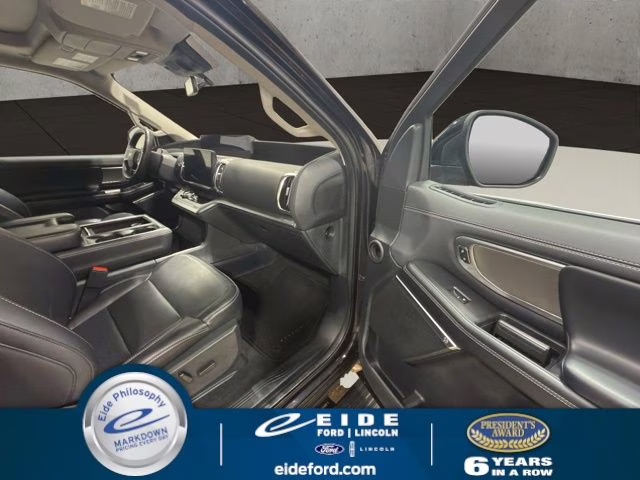 2025 Agate Black Metallic Ford Expedition Max Platinum 4X4 SUV