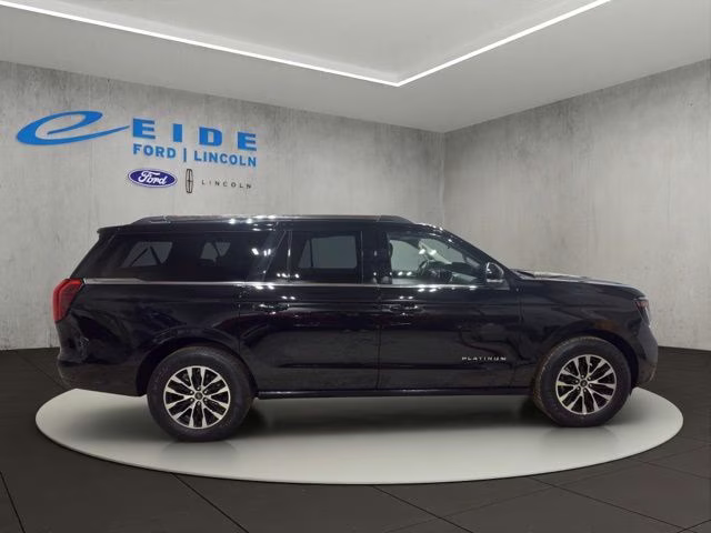 2025 Agate Black Metallic Ford Expedition Max Platinum 4X4 SUV