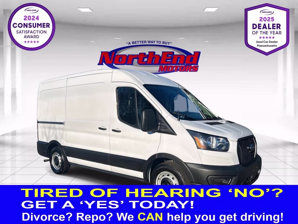 2023 Oxford White Ford Transit-150 Base RWD Van
