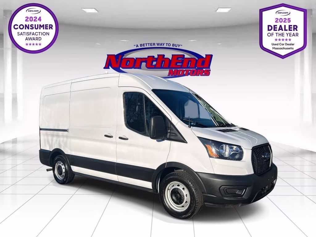 2023 Oxford White Ford Transit-150 Base RWD Van