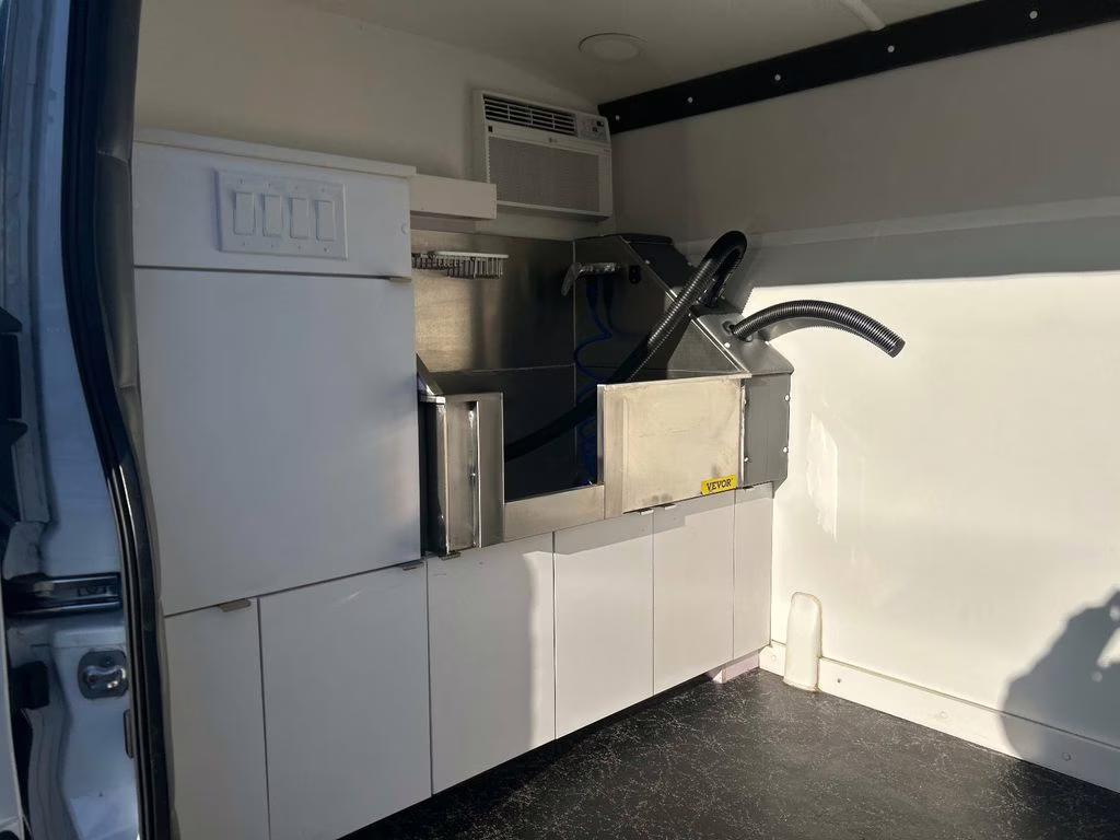 2023 Oxford White Ford Transit-150 Base RWD Van