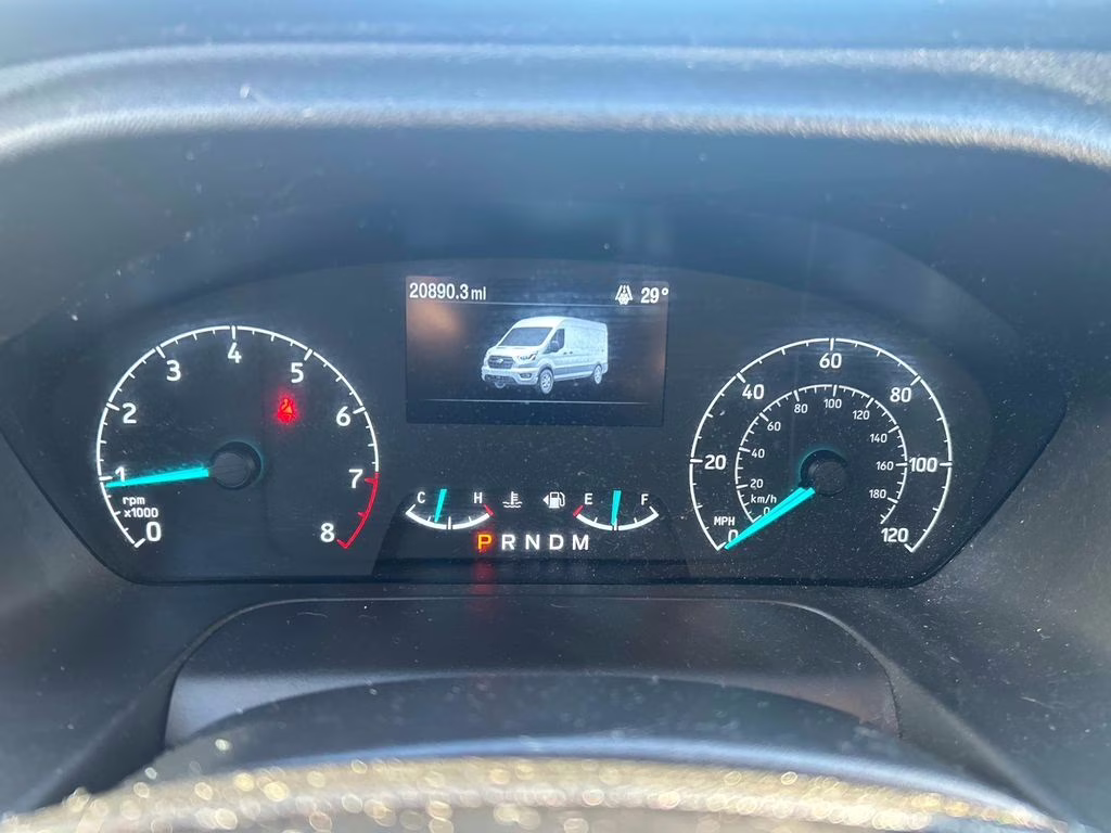 2023 Oxford White Ford Transit-150 Base RWD Van