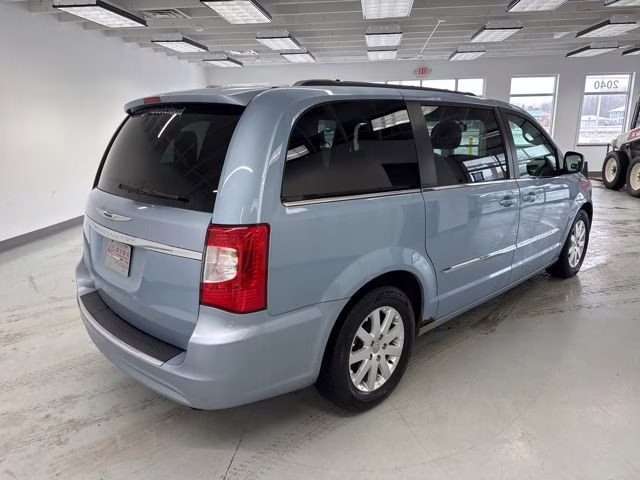 2013 Crystal Blue Pearlcoat Chrysler Town & Country Touring FWD Van