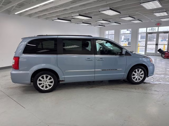 2013 Crystal Blue Pearlcoat Chrysler Town & Country Touring FWD Van