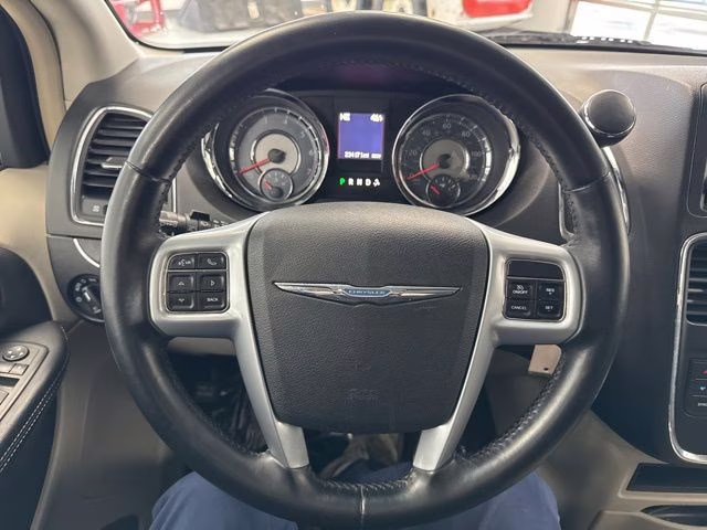 2013 Crystal Blue Pearlcoat Chrysler Town & Country Touring FWD Van