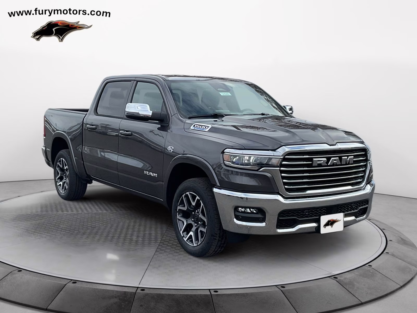 2026 Granite Crystal Metallic Clearcoat Ram 1500 Laramie 4X4 Truck