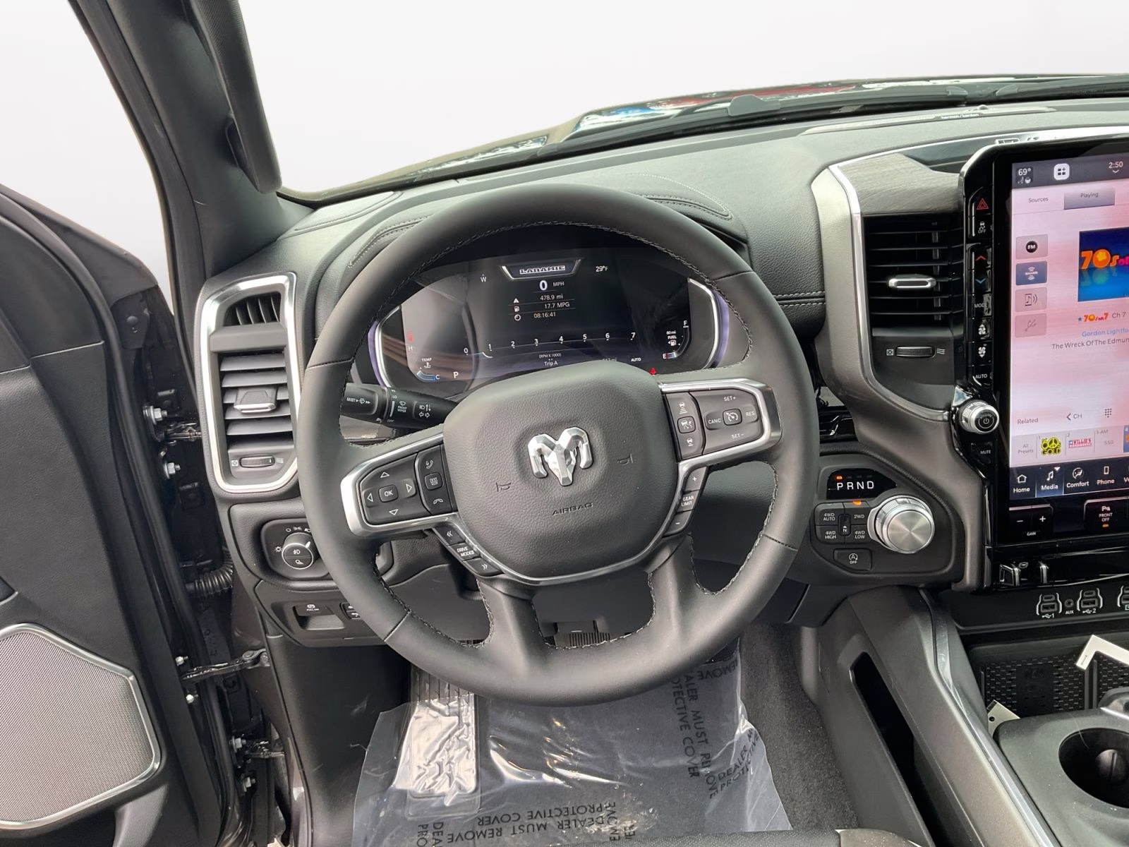 2026 Granite Crystal Metallic Clearcoat Ram 1500 Laramie 4X4 Truck