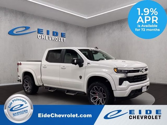 2026 Summit White Chevrolet Silverado 1500 RST 4X4 Truck