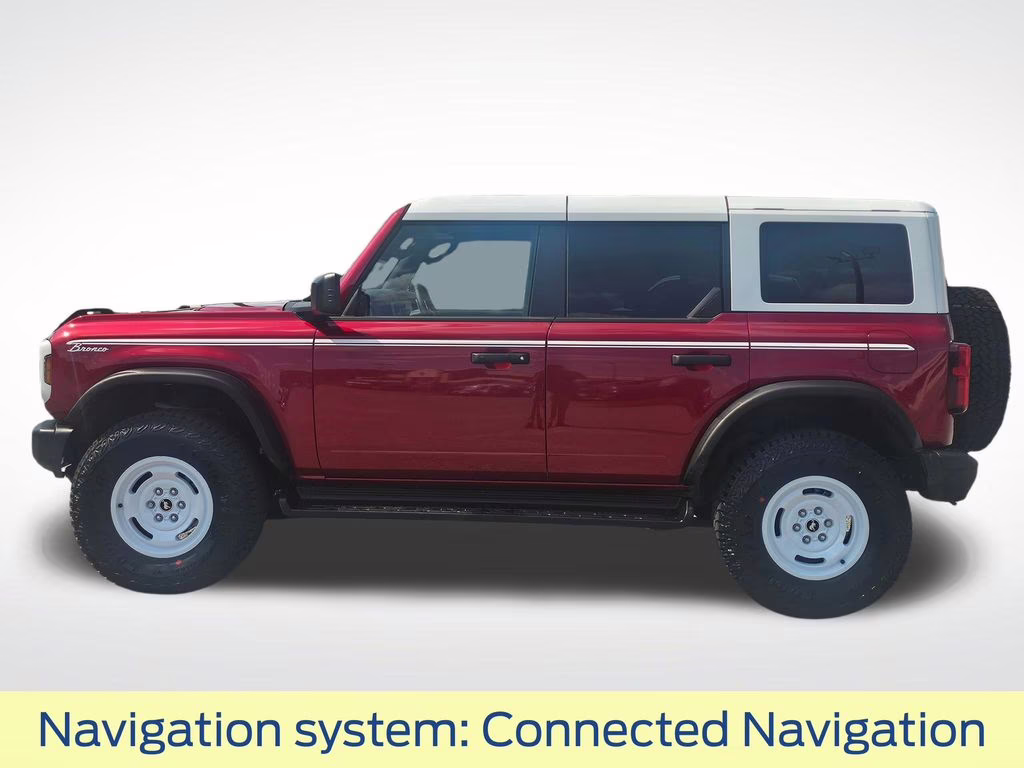 2026 Ruby Red Metallic Tinted Clearcoat Ford Bronco Heritage Edition 4X4 SUV